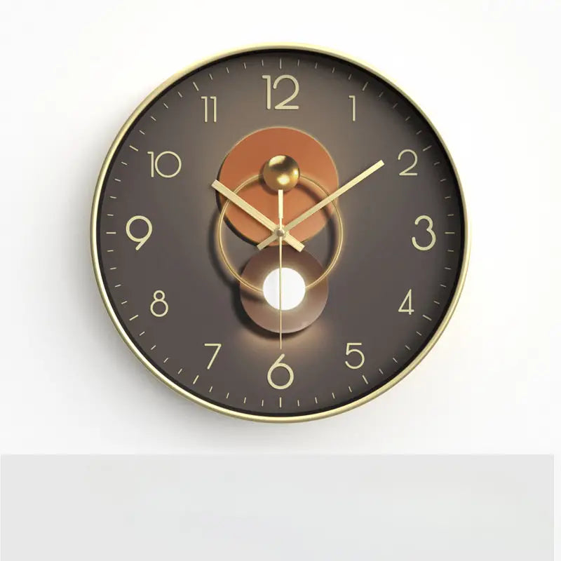 LumoTime - Trendy Wall Clock for Living Room and Bedroom