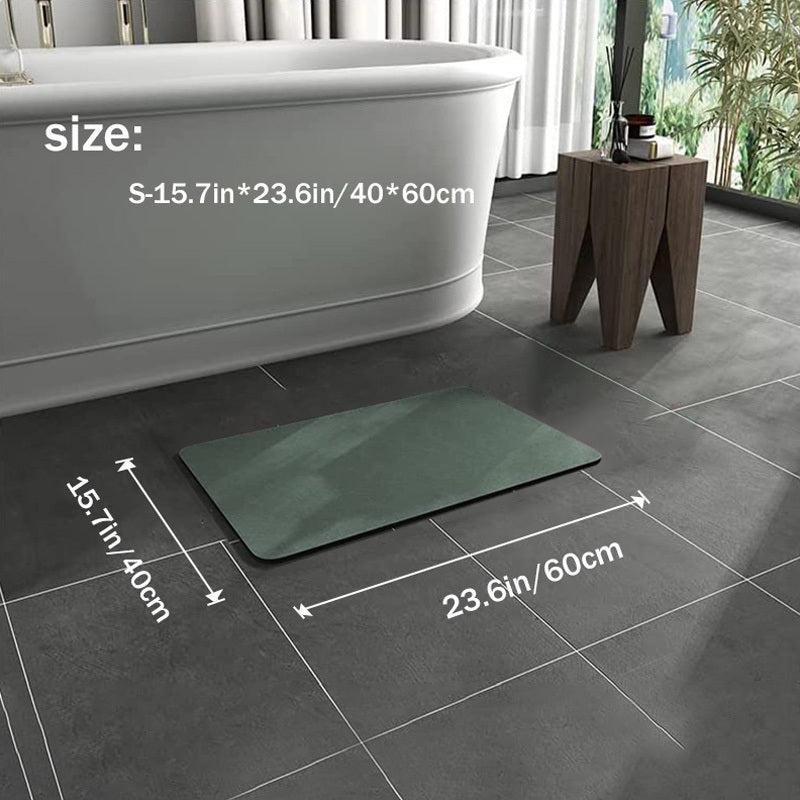 Non-slip Bath Mat - Diatom - Quick Drying - Stylish Design