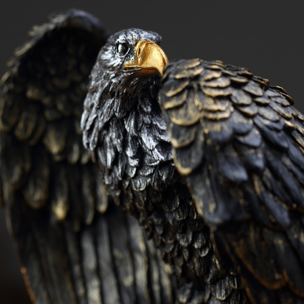 Rock Eagle Figurine