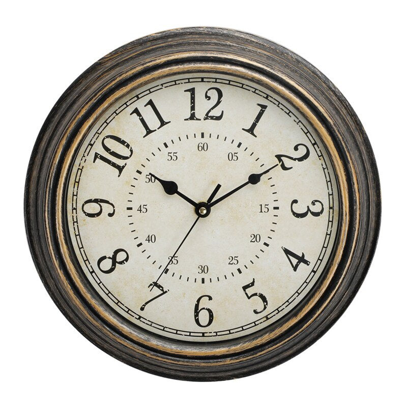 TimeWoods - Vintage Wooden Wall Clock