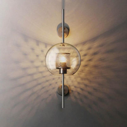 Honeycomb Radiance Orb Sconce | Wall light lamp