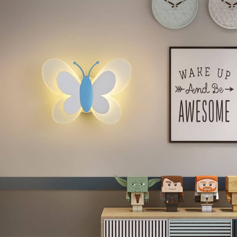 LuminoArt - Creative Butterfly LED Wall Lamp with 1 Light of Acrylic