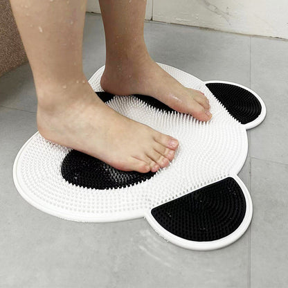 Cute Panda Silicone Bath Massage Mat with Suction Cups