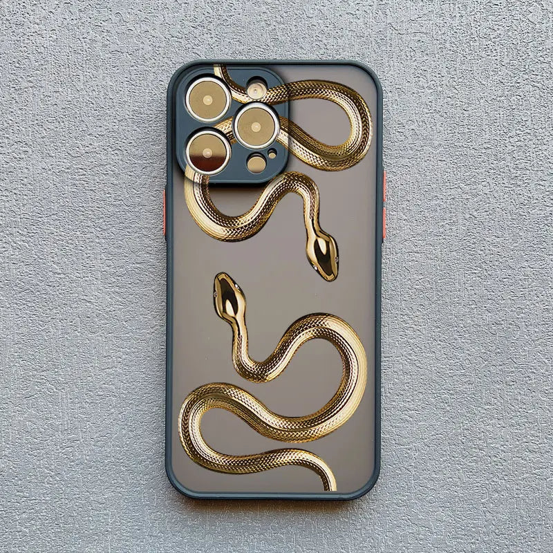 Serpent Motif iPhone Case