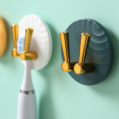 Toothbrush Holder Nail-Free Sticky Hook