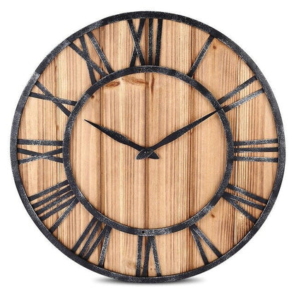 EcoTime - European Wood-Metal Wall Clock