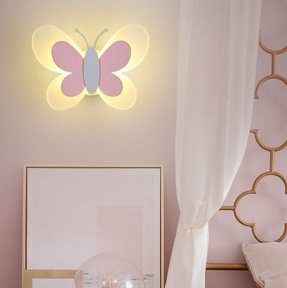 LuminoArt - Creative Butterfly LED Wall Lamp with 1 Light of Acrylic