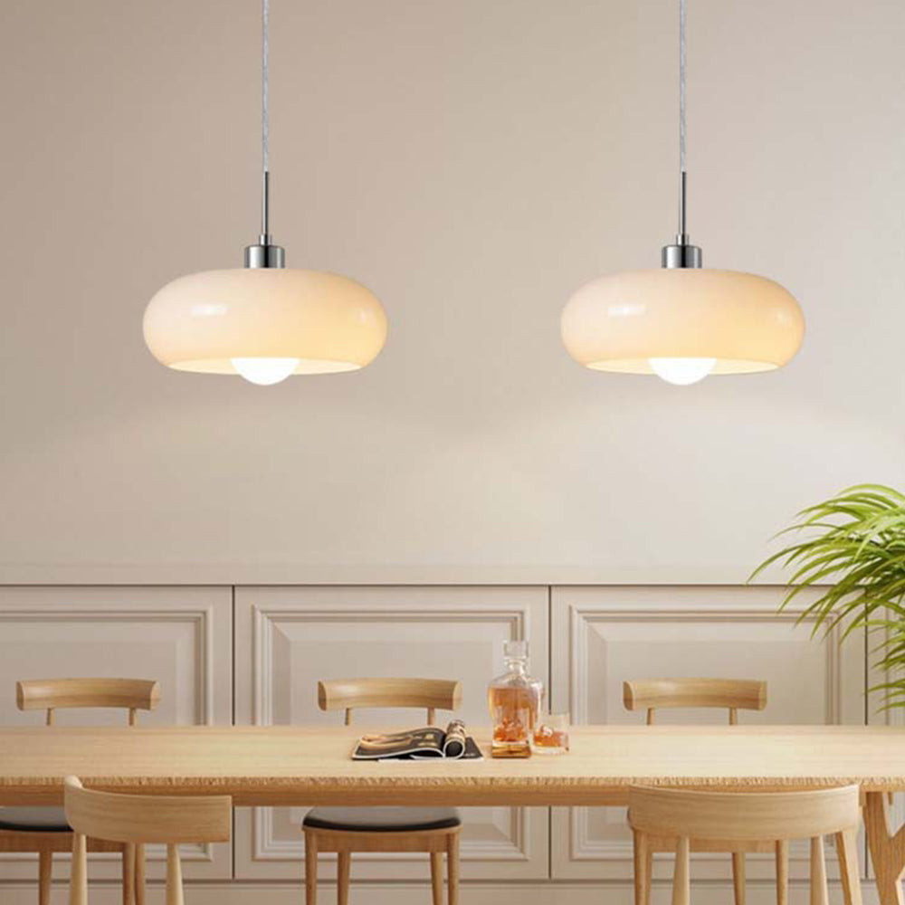 Hailie bread shape glass pendant Lamp