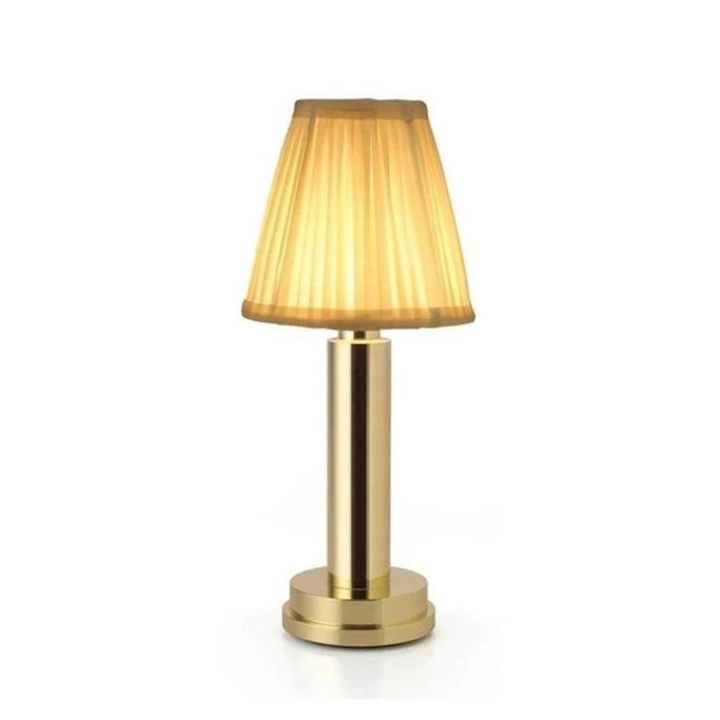 LED Rechargeable Cordless Metal Table Lamp