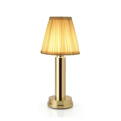 LED Rechargeable Cordless Metal Table Lamp