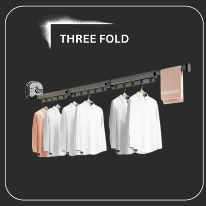 Retractable Clothes Drying Rack in Aluminium