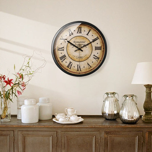 TimeTrend - Vintage Metal Wall Clock