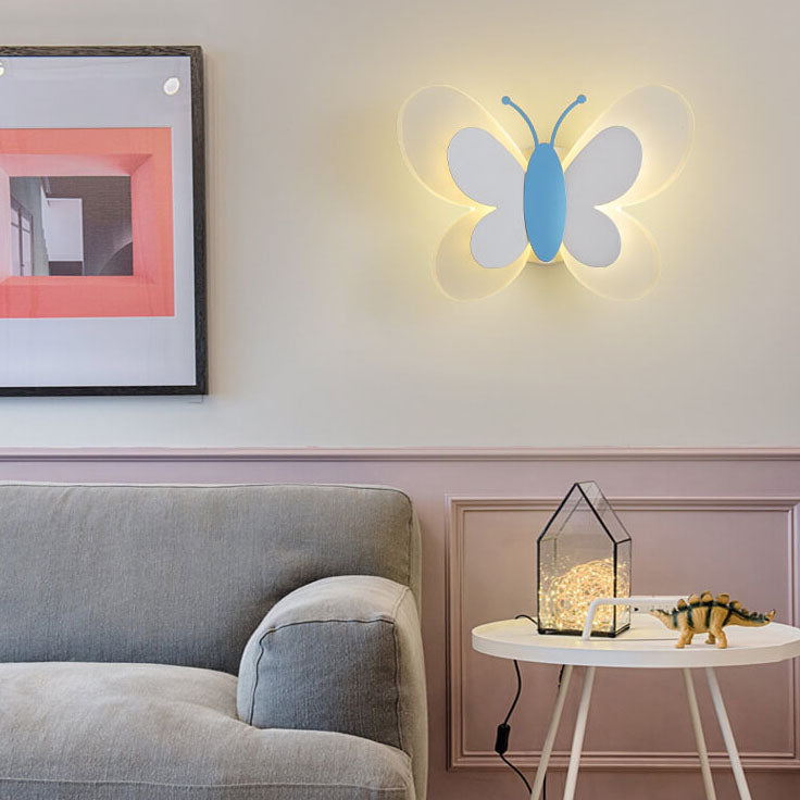 LuminoArt - Creative Butterfly LED Wall Lamp with 1 Light of Acrylic