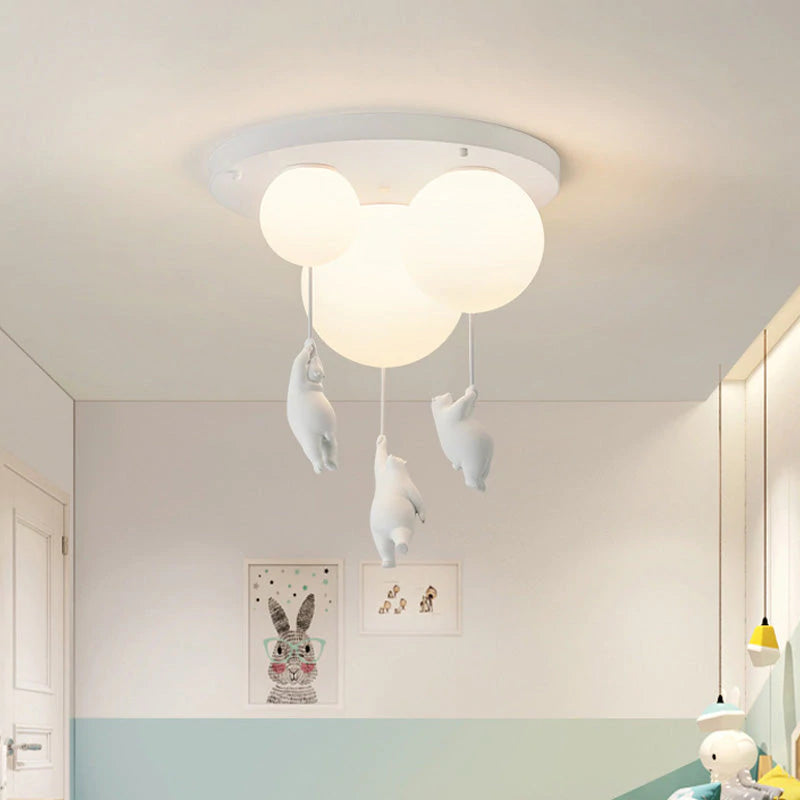 SkyDream Ceiling Lamps Children's Hanging Lamp Bear and Balloon