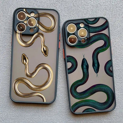 Serpent Motif iPhone Case