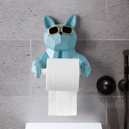 Geometric Animal Toilet Paper Holder