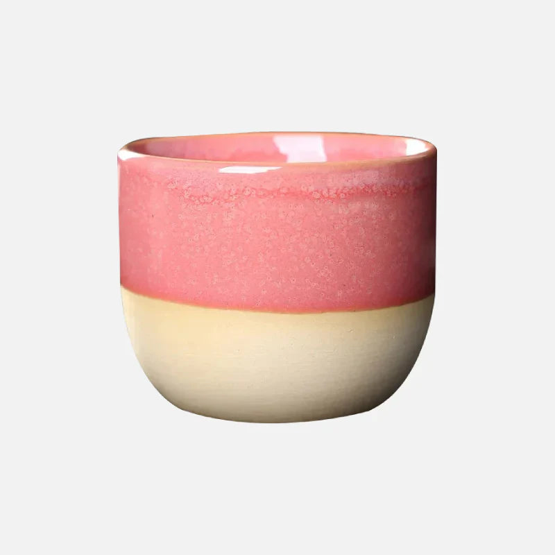 Paint Drip Ceramic Tea Cup