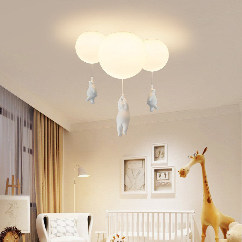 SkyDream Ceiling Lamps Children's Hanging Lamp Bear and Balloon