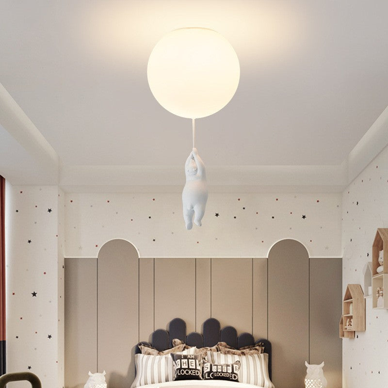 SkyDream Ceiling Lamps Children's Hanging Lamp Bear and Balloon