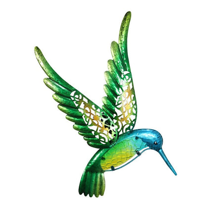 Iron Hummingbird Wall Decor