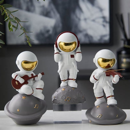 Astronaut Band Figurine