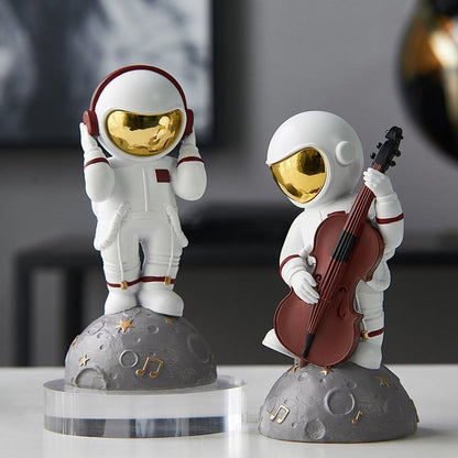 Astronaut Band Figurine