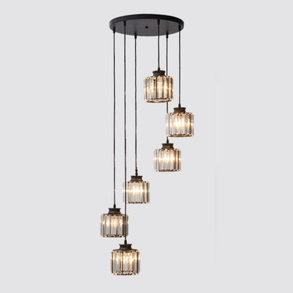 Aluminum Drum Hanging Lamp - Modern and Elegant