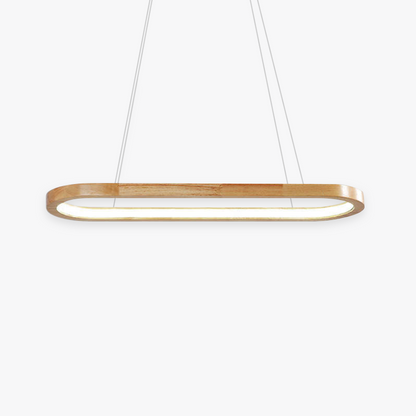 OzawaStyle - Modern hanging lamp made of metal and wood