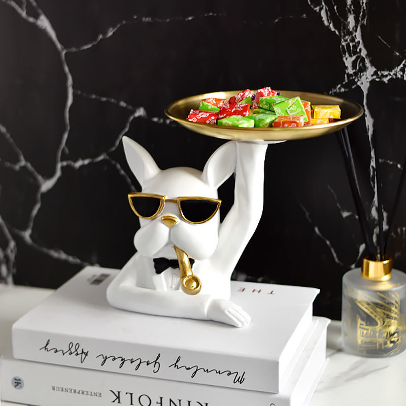 Bossy French Bulldog Tray