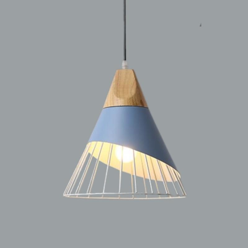 Nordic Industrial Wood Pendant Lights