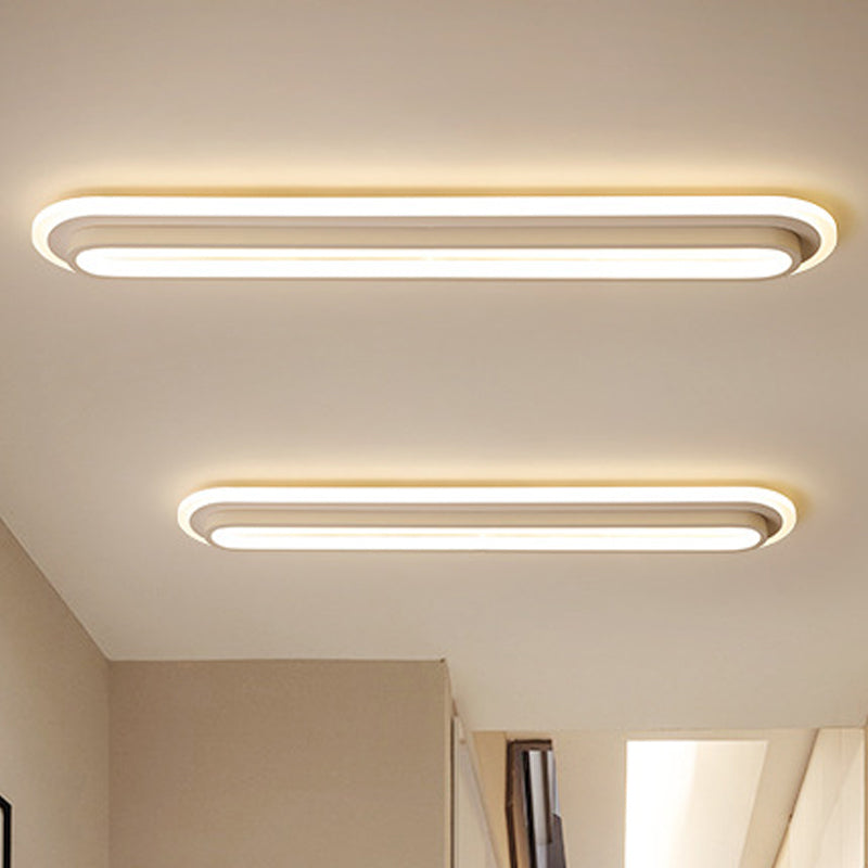 Oval LED Ceiling Lamp – Elegance Meets Efficiency