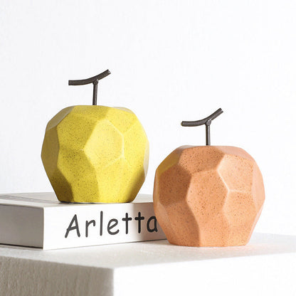 Geometric Apple & Pear