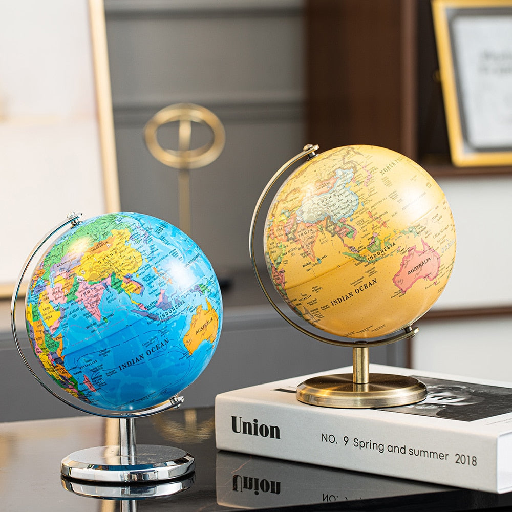 World Globe Decor