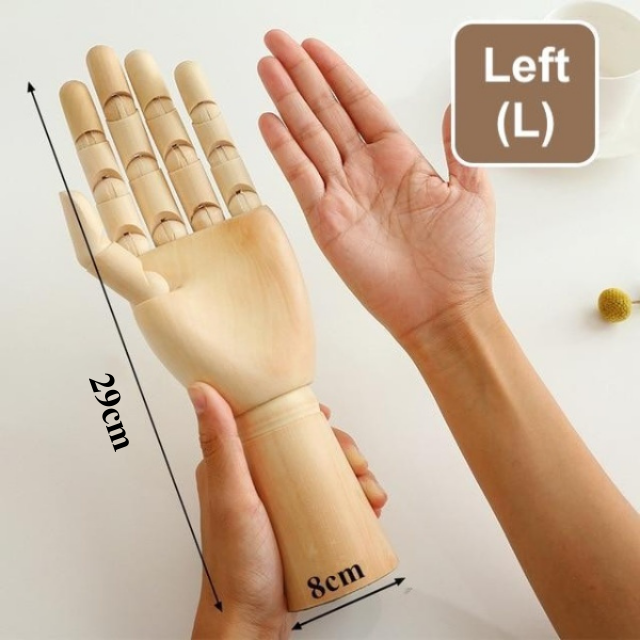 Wooden Hand Figurines