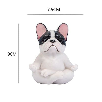 French Bulldog Yoga Art