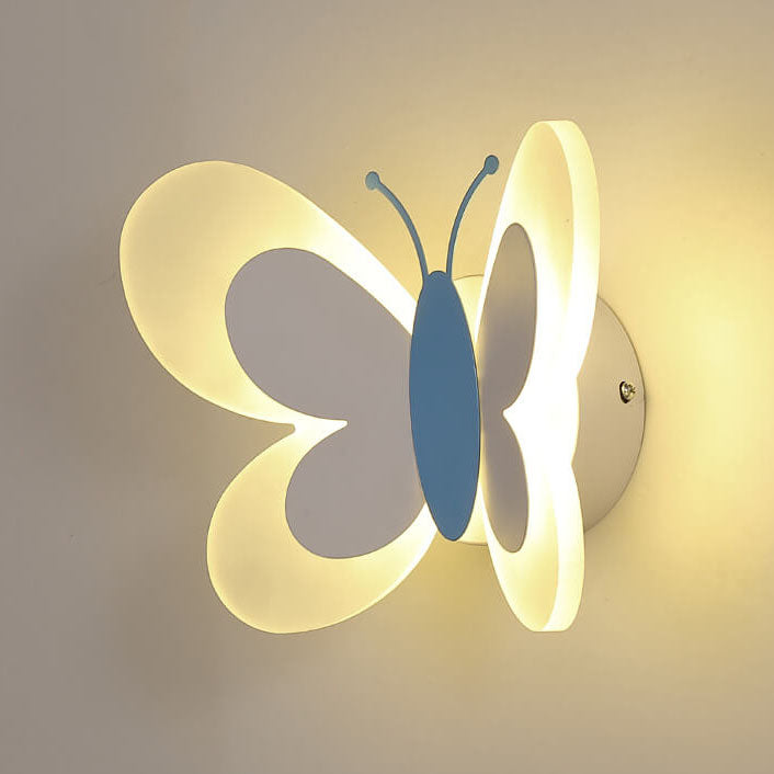 LuminoArt - Creative Butterfly LED Wall Lamp with 1 Light of Acrylic