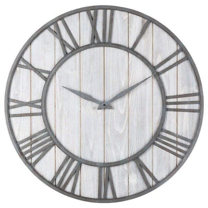 EcoTime - European Wood-Metal Wall Clock