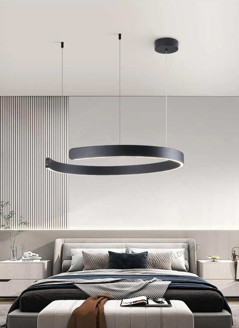 NordicGlow - Round LED Chandelier for Living Room