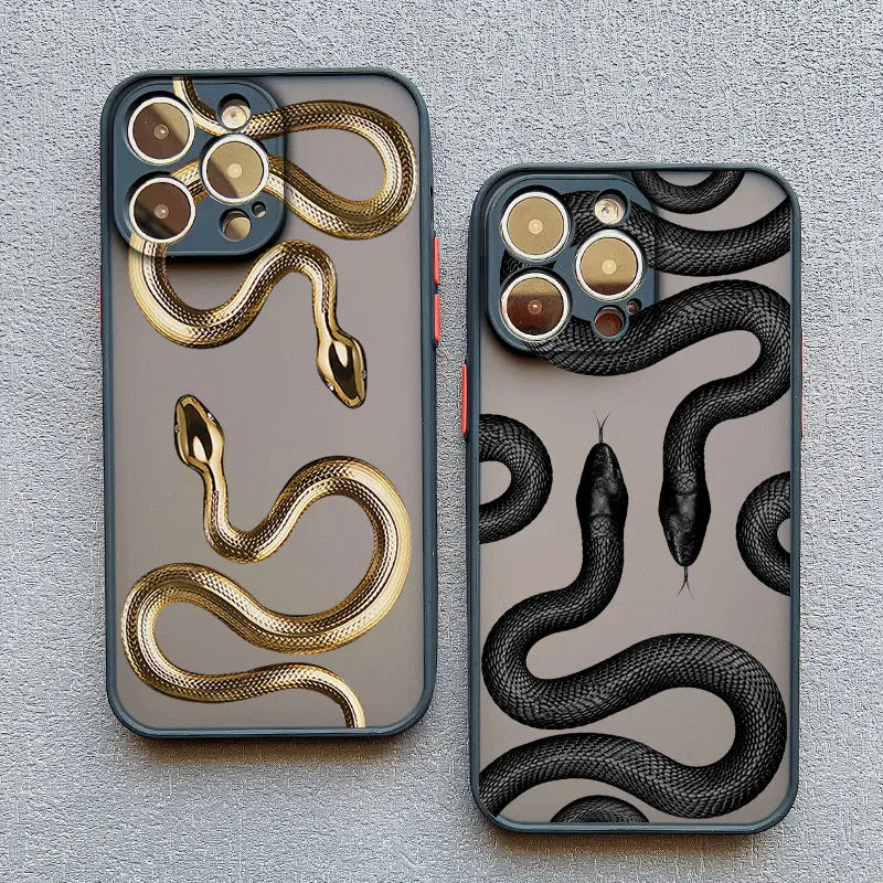 Serpent Motif iPhone Case