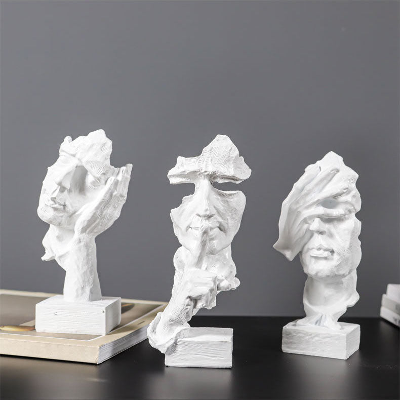 Hear/Speak/See No Evil Figurines