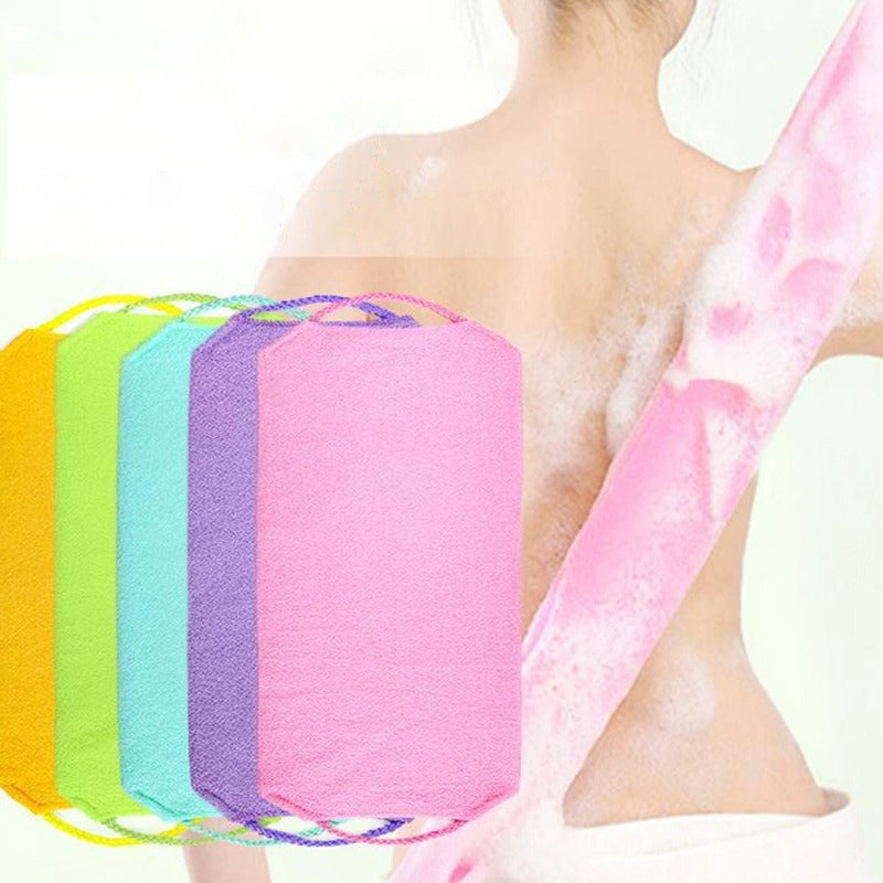 Stretchable Back Rub Bath Towel