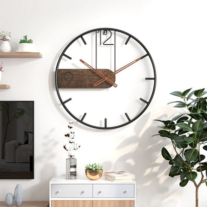 Clock - Nordica - Silent operation - Light luxury - industrial