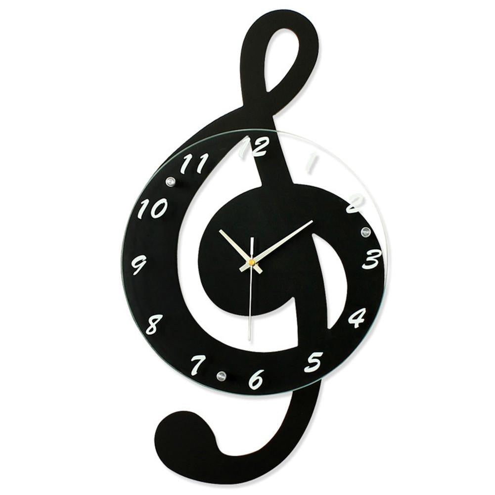 HarmonyTime - Musical G Clef Wall Clock