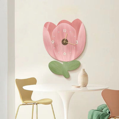 FloraTime - Creative flower wall clock