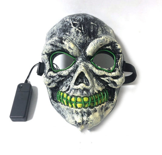 Skull Two-color Glowing Mask Halloween