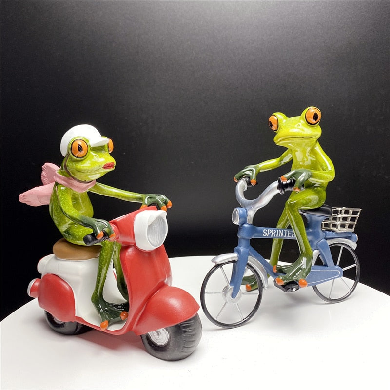 Leggy Frog Figurines