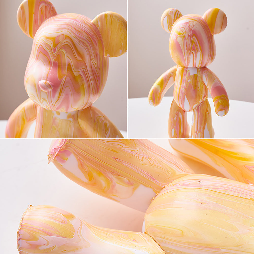 DIY Graffiti Bear Figurine