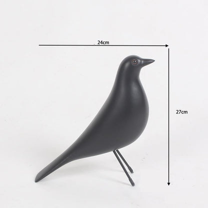 Minimalist Pigeon Figurine