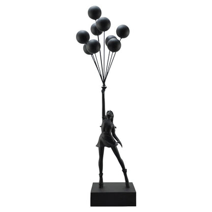 Banksy Balloon Girl Statue