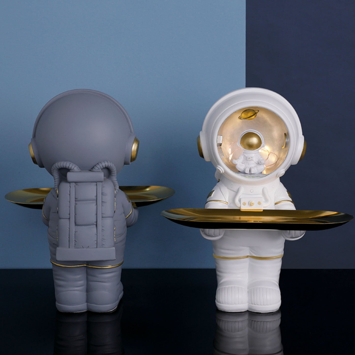 Astronaut Lamp - Spaceman Storage Tray - 2 Colours